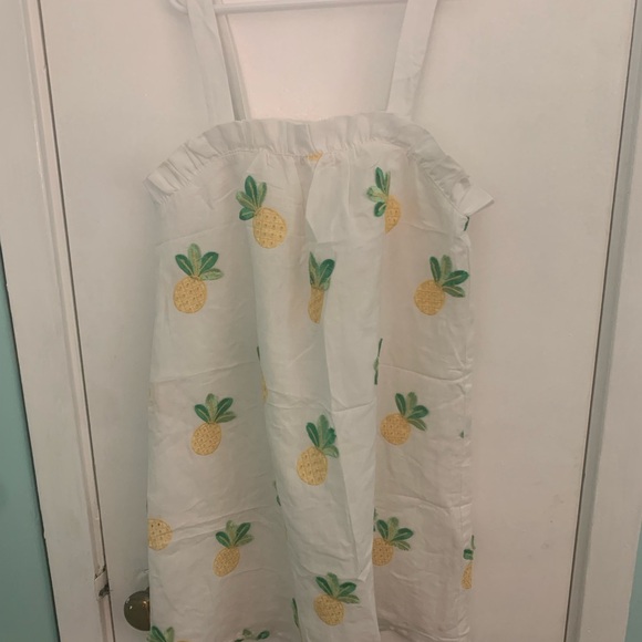 Janie & Jack Girls Size 10 Pineapple Dress NWT - Picture 2 of 3
